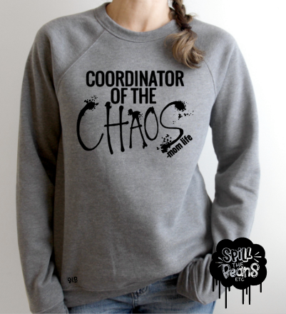 Coordinator of the Chaos crewneck pullover
