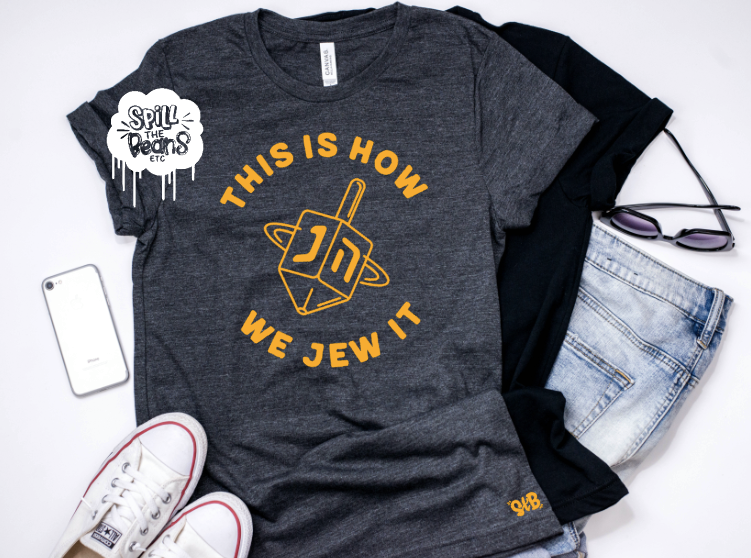 This is How We Jew it Adult Shirt