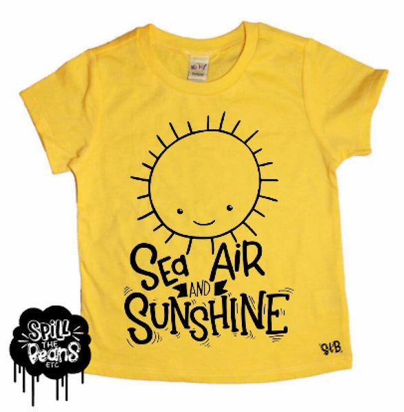 Sea Air & Sunshine Kids Shirt