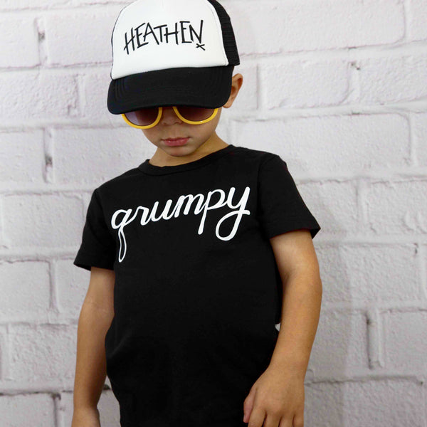 No Chill Heathen Son of Mother Trucker Hat Toddler Sized SnapBack
