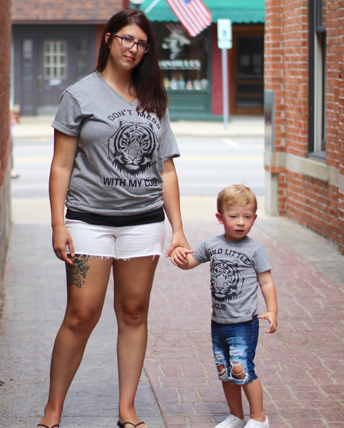 Don’t Mess With My Cub + Wild Cub Mommy and Me Matching Set