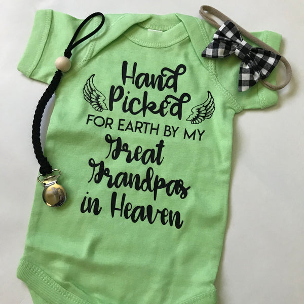 Handpicked For Earth Baby Bodysuit or Tee