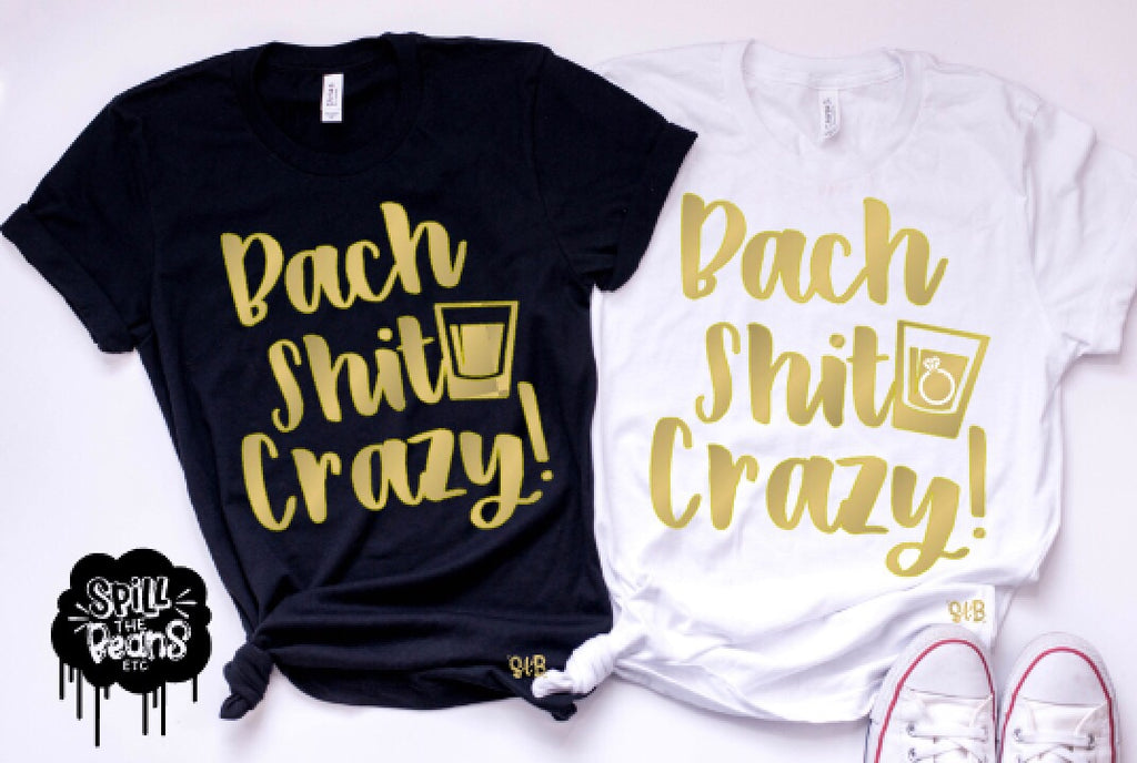 Bach Shit Crazy Tees or Tanks