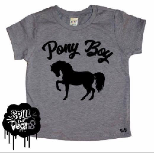 Pony Boy Kids Tee
