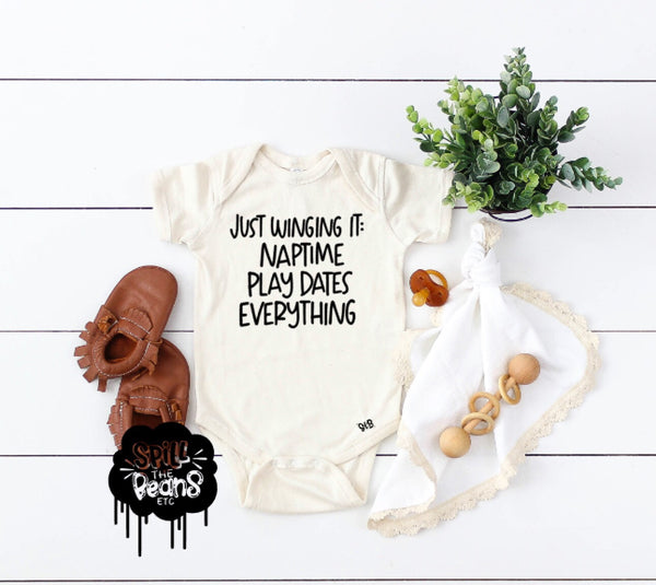 Just Winging It: Naptime Play dates Everything Kids Shirt
