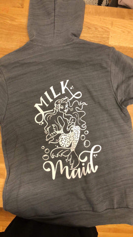 Milk Maid Hoodie *imperfect* SIZ MEDIUM