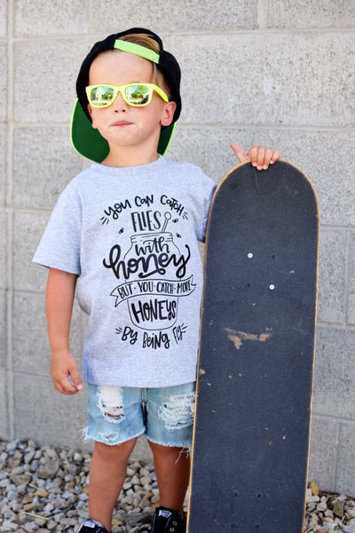 You Can Catch More Honeys By Being Fly Toddler Tee