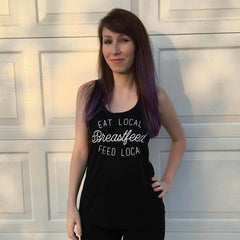 Eat Local Breastfeed Local Motherhood Tee Or Tank