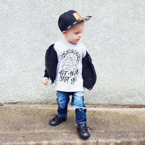 LET THAT SH*T GO Buddha Tee