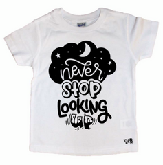 Never Stop Looking Up Kid's Shirt
