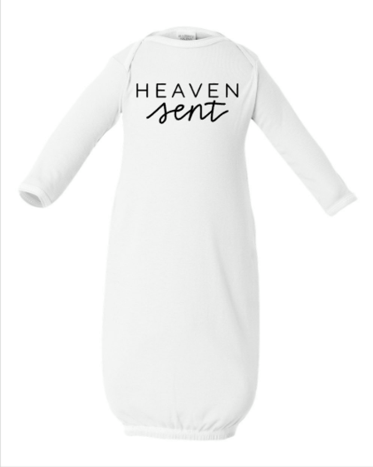 Heaven Sent Baby Gown