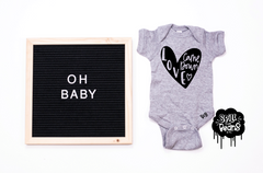 Love Came Down Baby Bodysuit or Kids Tee