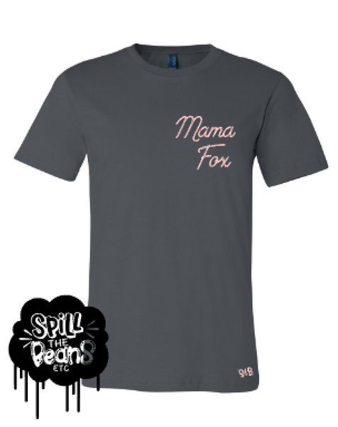 Mama Fox Tee Or Tank
