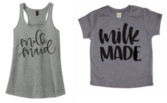 Milk Maid + Milk Made Mommy and Me Set