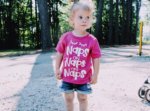 Naps On Naps On Naps Baby And Kid's Bodysuit or Tee