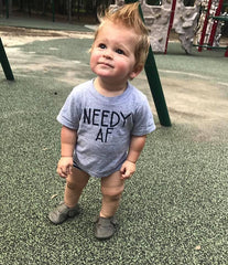 NEEDY AF Shirt (Needy as f*ck) Kid's Shirt