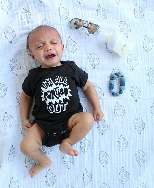 All Partied Out Baby Toddler Tee