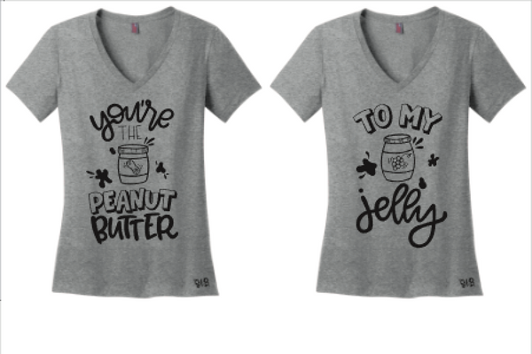 Peanut Butter To My Jelly Adult Set