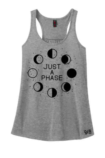 Just A Phase Adult Tee Or Tank