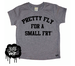 Pretty Fly For A Small Fry® Kid's Bodysuit or Tee