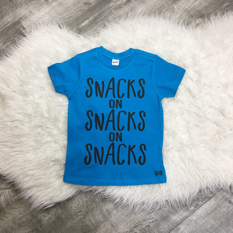 Snacks On Snacks Kid's Shirt Or Baby Bodysuit