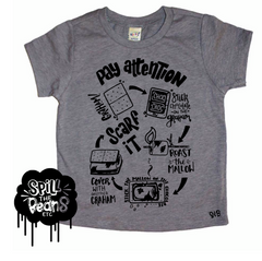 Smore Campfire Sandlot Kid's Bodysuit or Tee