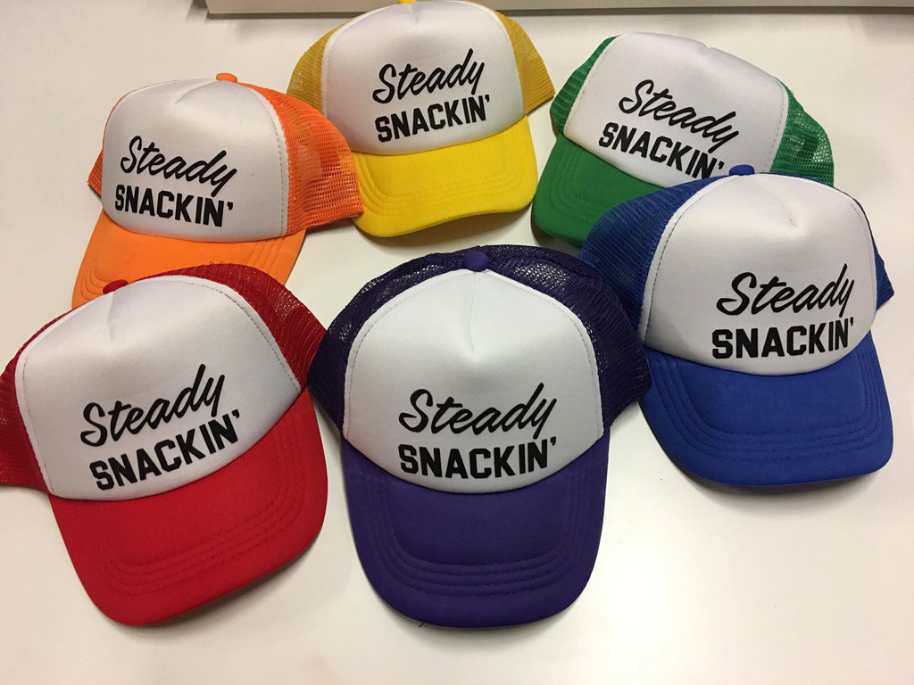 Steady Snackin Toddler SnapBack Trucker Hat