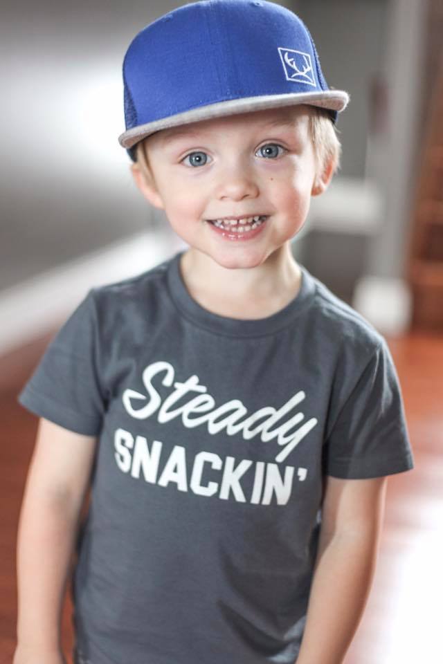 Steady Snackin' Kid's Shirt