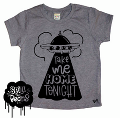Take Me Home Tonight Spaceship Bodysuit or Tee