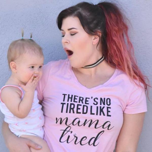 There's No Tired Like Mama Tired Tee
