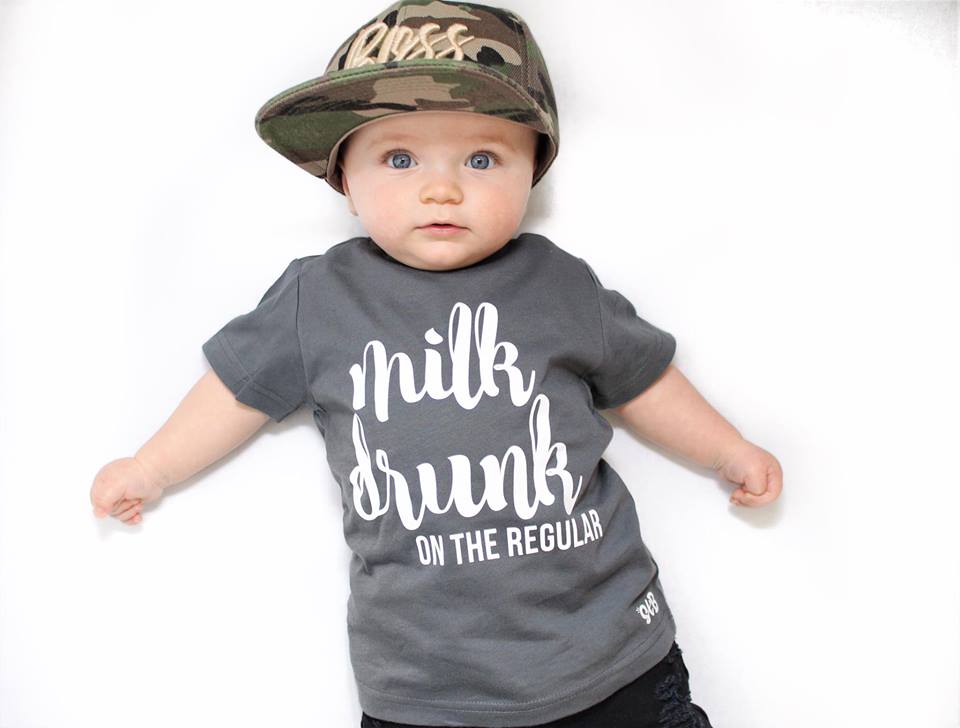 Milk Drunk on the Regular Children's Shirt