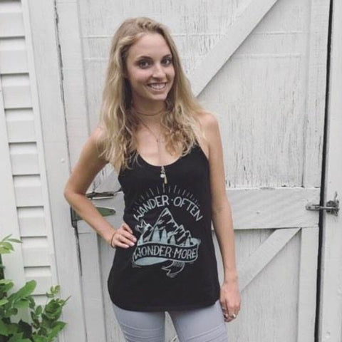 Wander Often Wander More Shirt or Tank
