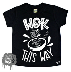 Wok This Way Kid's Bodysuit or Tee